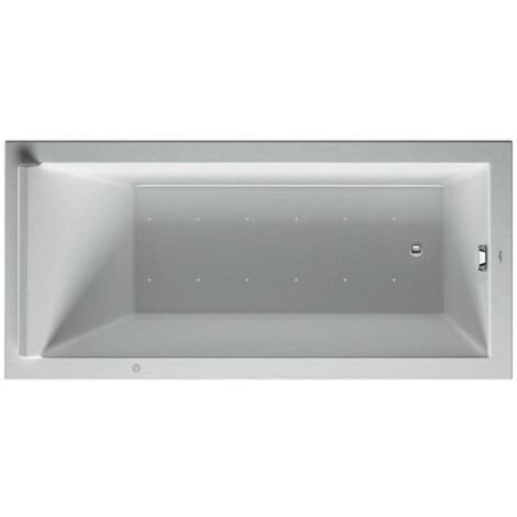 Duravit Starck Whirlpool, Einbauversion, 1 Rückenschräge,