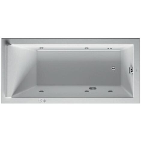 Duravit Starck Whirlpool, Einbauversion, 1 Rückenschräge,