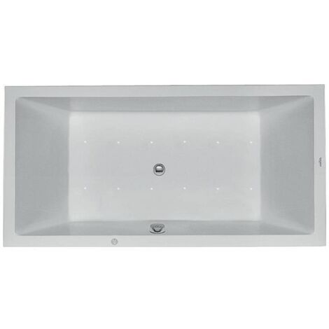 Duravit Starck Whirlpool, Einbauversion, 2 Rückenschrägen,