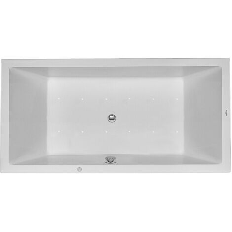 Duravit Starck Whirlpool, Einbauversion, 2 Rückenschrägen,