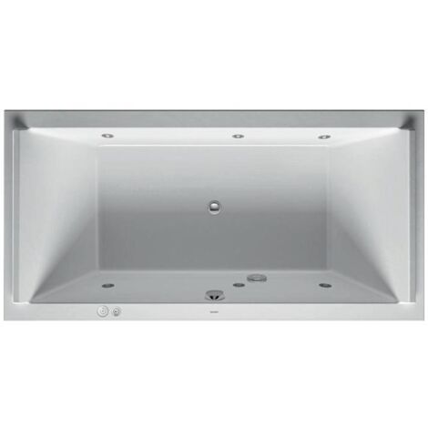 Duravit Starck Whirlpool, Einbauversion, 2 Rückenschrägen,