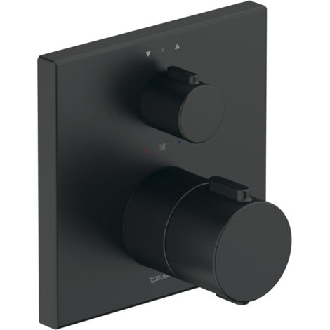 Duravit Thermostatarmatur Thermostat Unterputz, 2 Verbraucher,