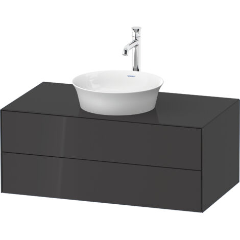 Duravit Tulip blanco, mueble de baño de pared, ancho 1000 x fondo
