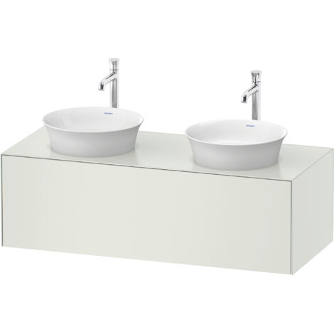 Duravit Tulip blanco, mueble de pared, ancho 1300 x fondo 550mm,