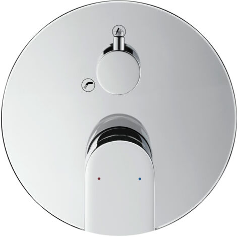 Duravit Tulum mitigeur de baignoire, encastré, rosace ronde, avec
