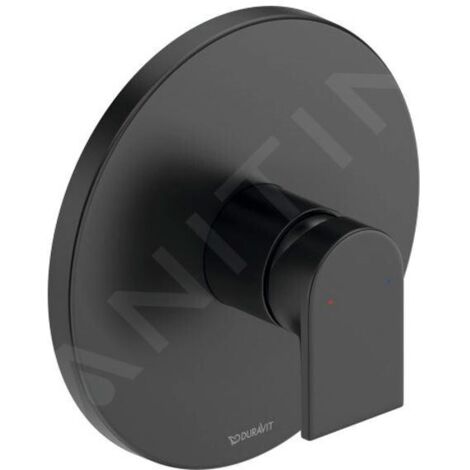 Duravit Tulum - Mitigeur de douche encastré, noir mat TU4210010046