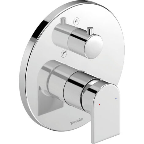 Duravit Tulum Wannemischer Unterputz, runde Rosette, mit
