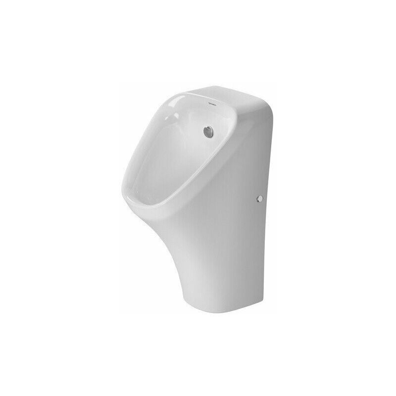 

Duravit - Urinario DURASTYLE RIMLESS 300x340mm entrada trasera, con mosca blanca