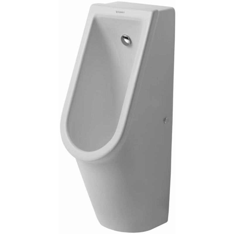 Duravit - Starck 3 - Urinoir, évacuation horizontale, Rimless, blanc alpin 0827250000