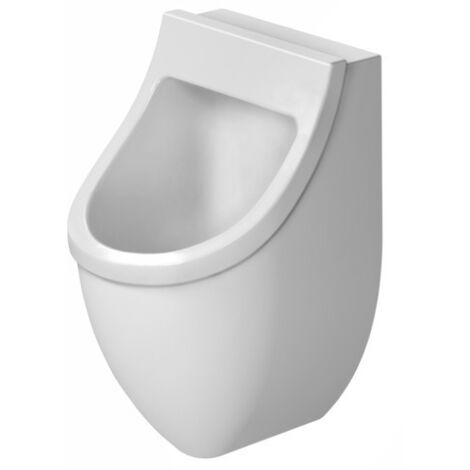 Duravit Urinal Starck 3, Zulauf von hinten, absaugend, ohne
