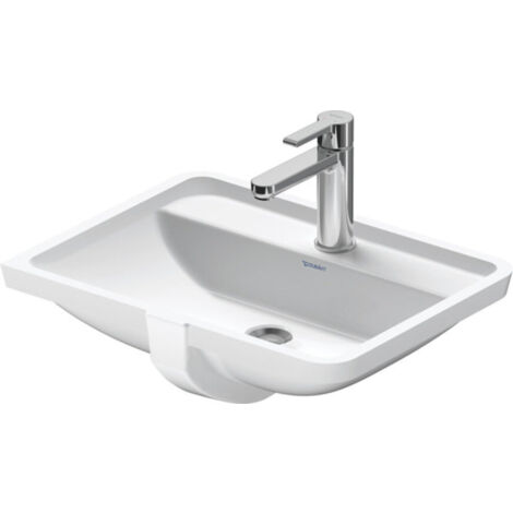 Duravit vasque à encastrer Starck 3 49cm, 1 trou pour robinet,