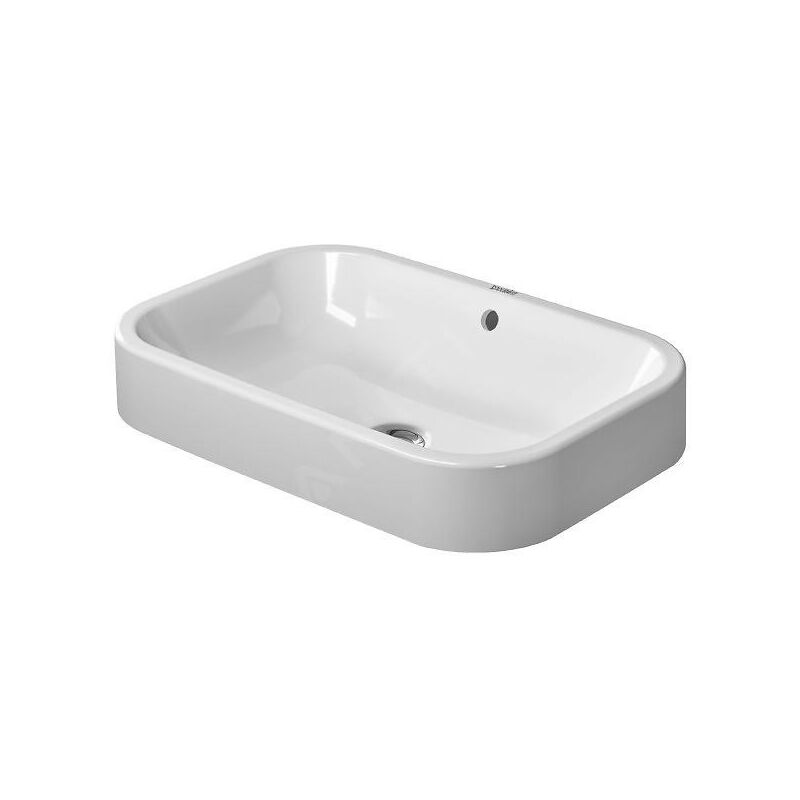 Duravit - Vasque supérieure Happy D.2 60cm avec trop-plein, sans