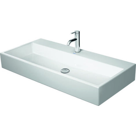 Duravit Vero Air Lavabo 100x47cm, sans trop-plein, avec table de