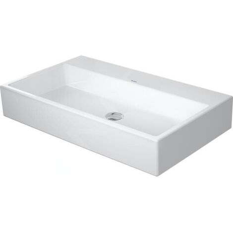 Duravit Vero Air Lavabo 80x47cm, sans trop-plein, avec table de