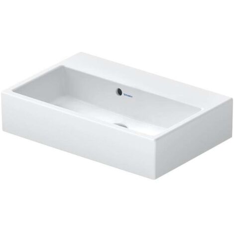 Duravit Vero Air - Lavabo da mobile 60x40 cm, con troppopieno, senza foro per miscelatore, bianco 2368600028