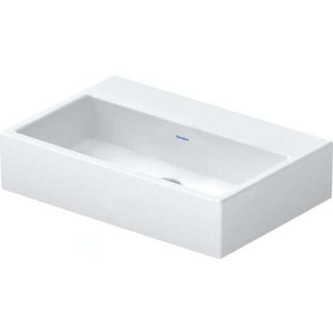 Duravit Vero Air - Meuble lavabo 600x400 mm, sans trop-plein, sans trou de robinetterie, blanc 2368600079