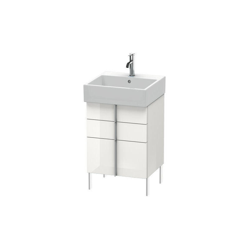 

Duravit Vero Air Mueble de pared 48,4 x 43,1 cm, 2 cajones, 1 extraíble, para Vero Air 235050, Color (frente/cuerpo): Blanco Mate Decoración