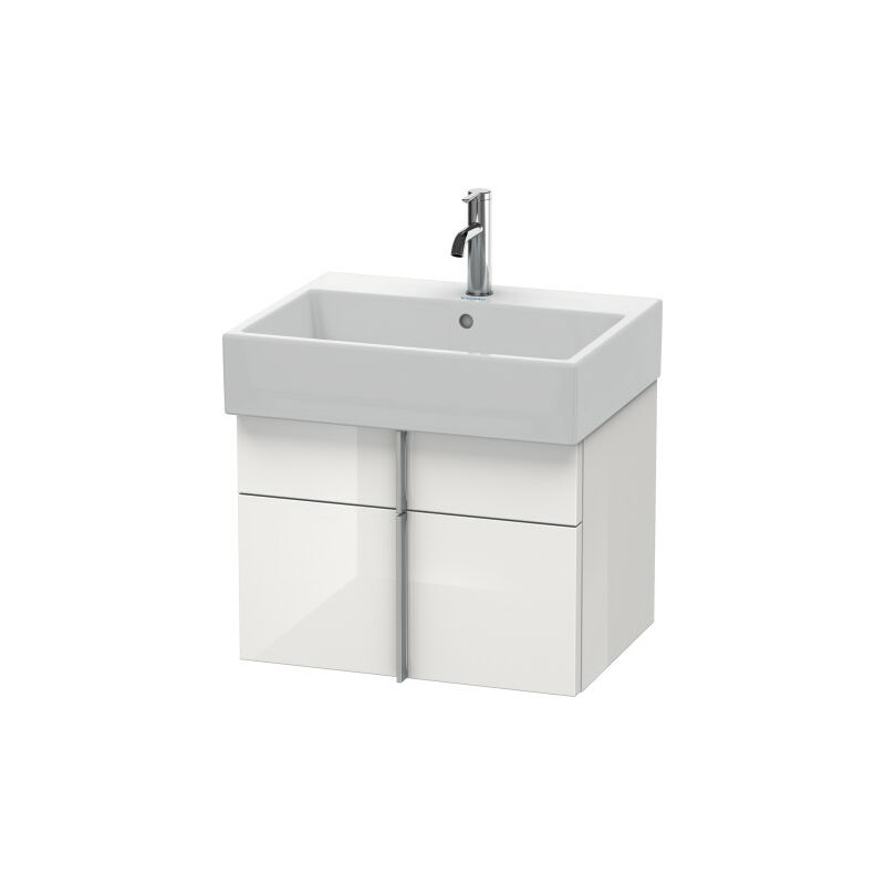 

Duravit Vero Air Mueble de pared 58,4 x 43,1 cm, 1 cajón, 1 extraíble, para Vero Air 235060, Color (frente/cuerpo): Blanco Lila Seda Laca mate