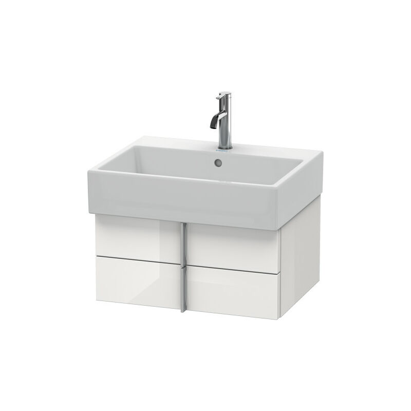 

Duravit Vero Air Mueble de pared 58,4 x 43,1 cm, 2 cajones, para Vero Air 235060, Color (frente/cuerpo): Laca de color gris franela de alto brillo