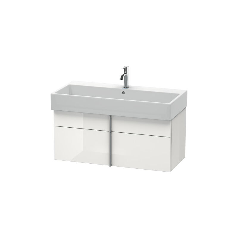 

Duravit Vero Air Mueble de pared 98,4 x 43,1 cm, 1 cajón, 1 extraíble, para Vero Air 235010, Color (frente/cuerpo): Cappuccino laca alto brillo