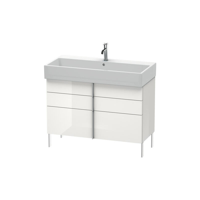 

Duravit Vero Air Mueble de pared 98,4 x 43,1 cm, 2 cajones, 1 cajón, para Vero Air 235010, Color (frente/cuerpo): Cappuccino laca alto brillo