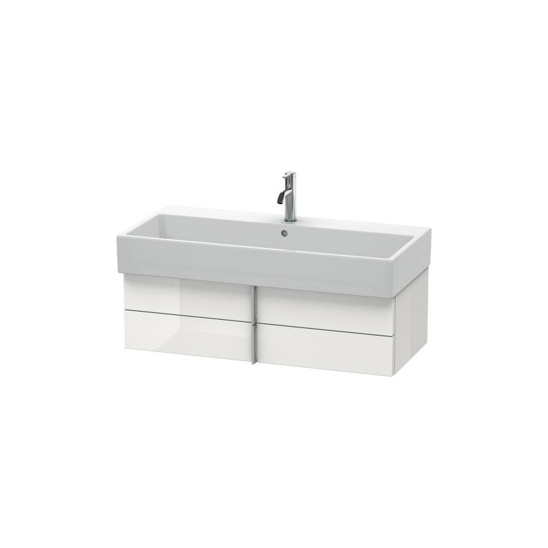 

Duravit Vero Air Mueble de pared 98,4 x 43,1 cm, 2 cajones, para Vero Air 235010, Color (frente/cuerpo): Laca de color gris franela de alto brillo