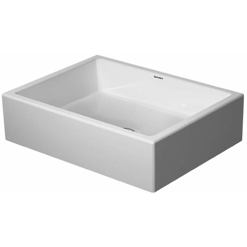 Duravit - Vero Air - Vasque 50x38 cm, sans trop-plein, sans trou de robinetterie, blanc 2351500000