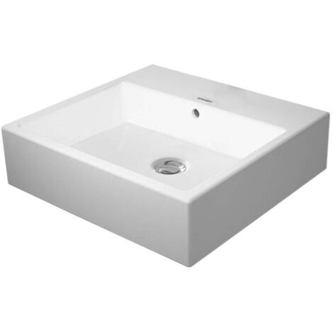 Duravit Vero Air top basin 50x47cm, avec trop-plein, avec banc de