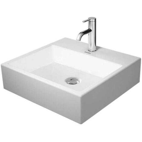 Duravit Vero Air top basin 50x47cm, sans trop-plein, avec banc de