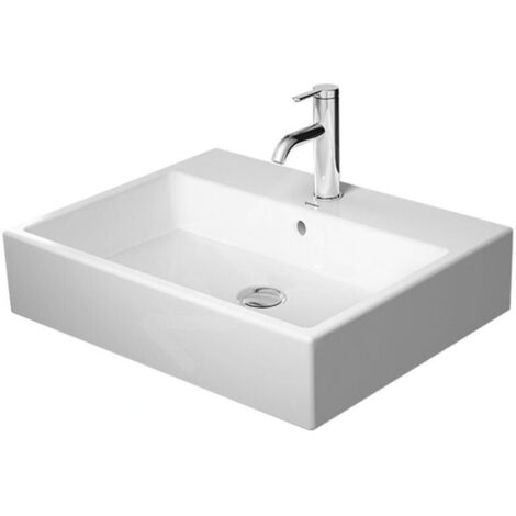 Duravit Vero Air top basin 60x47cm, avec trop-plein, avec banc de