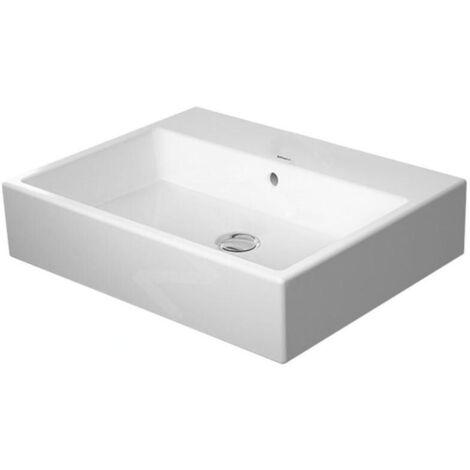 Duravit Vero Air top basin 60x47cm, avec trop-plein, avec banc de