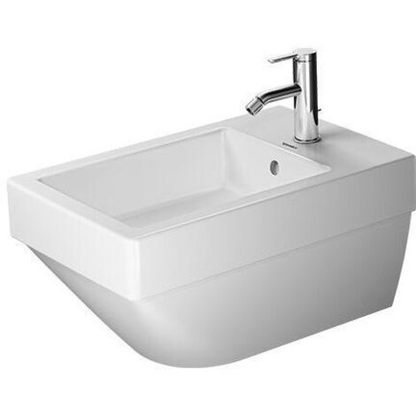 Duravit Vero Air Wand- Bidet 37x57cm, mit Überlauf, mit