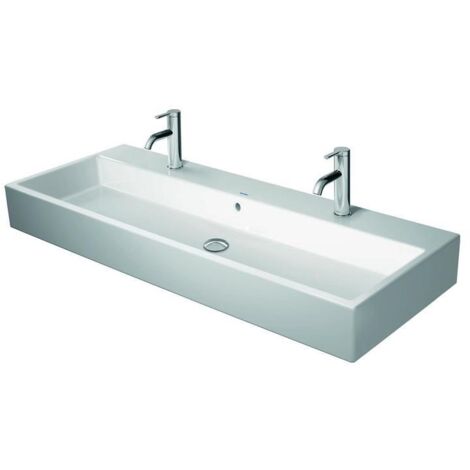 Duravit Vero Air Waschtisch, 120x47cm, mit Überlauf, 2 Hahnlöcher