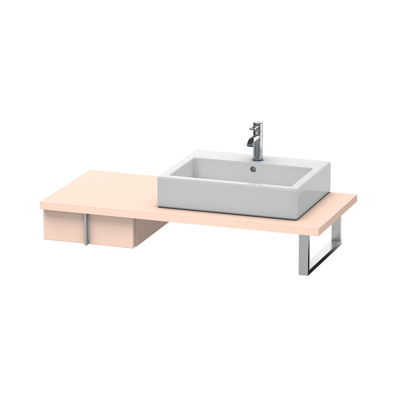 

Duravit Vero Armario bajo para consola, 6567, 1 cajón, 400 mm, Color (frente/cuerpo): Albaricoque Perla seda laca mate - VE656702020