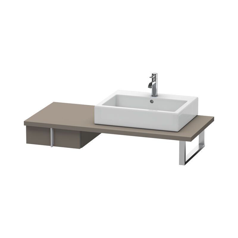 

Duravit Vero Armario bajo para consola, 6567, 1 cajón, 400 mm, Color (frente/cuerpo): Flanela Gris seda lacado mate - VE656709090