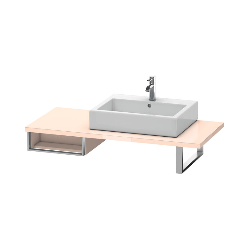 

Duravit Vero Armario base para consola, 6547, 1 compartimento abierto, 400mm, Color (frente/cuerpo): Perla de albaricoque laca de alto brillo