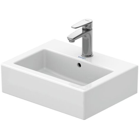 Duravit Vero - Handwaschbecken 45x35 cm, 1 Hahnloch, Alpinweiß 0704450000
