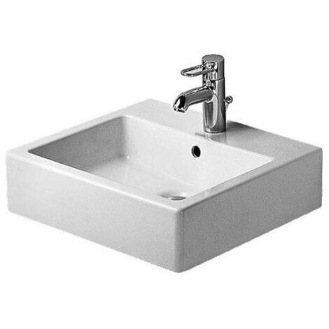 Duravit Vero - Meuble-lavabo 500x470 mm, avec un trou pour robinetterie, blanc alpin 0454500027