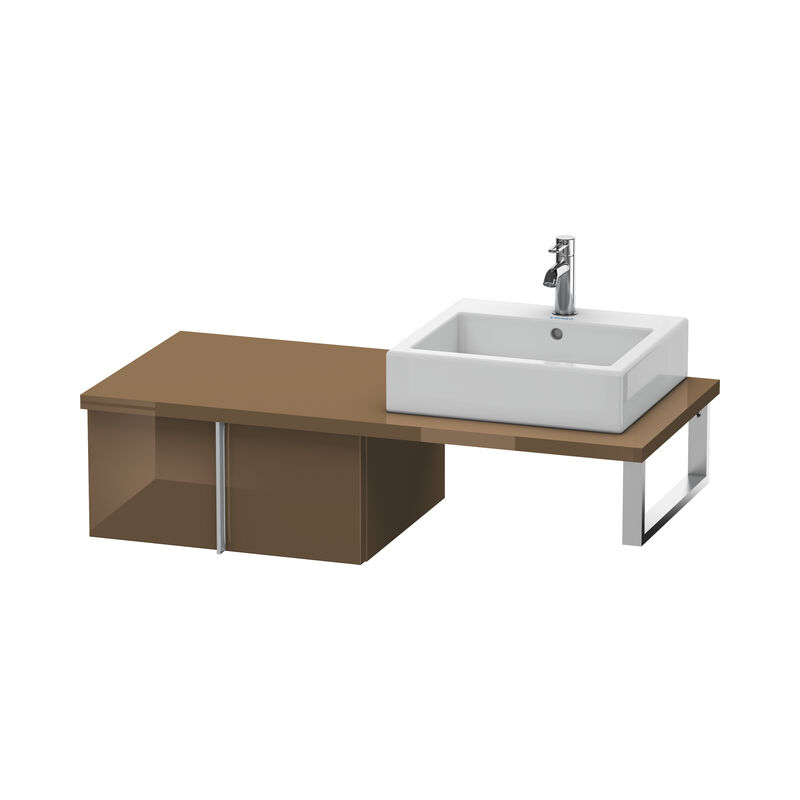 

Duravit Vero Mueble para consola, 6559, 1 cajón, 600mm, Color (frente/cuerpo): Marrón Oliva Laca Alto Brillo - VE655906161