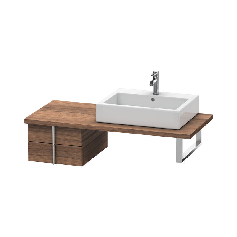 

Duravit Vero Mueble para consola, 6577, 2 cajones, 400mm, Color (frente/cuerpo): Nogal natural decorado - VE657707979