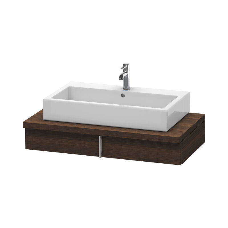 

Duravit Vero Neceser para consola, 6562, 1 cajón, 1000 mm, Color (frente/cuerpo): Nogal cepillado Chapa de madera auténtica - VE656206969