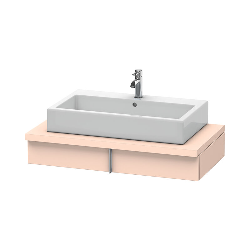 

Duravit Vero Neceser para consola, 6562, 1 cajón, 1000 mm, Color (frente/cuerpo): Albaricoque Perla seda laca mate - VE656202020