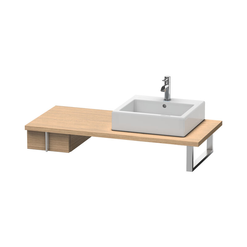 

Duravit Vero Neceser para consola, 6566, 1 cajón, 300 mm, Color (frente/cuerpo): Decoración Roble Europeo - VE656605252