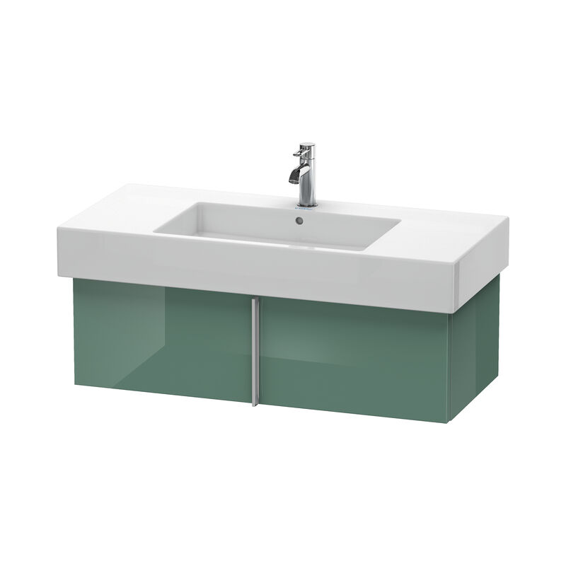 

Duravit Vero Vanity 6114, de pared, con 1 extraíble, 1000mm, Color (frente/cuerpo): Jade laca alto brillo - VE611400303