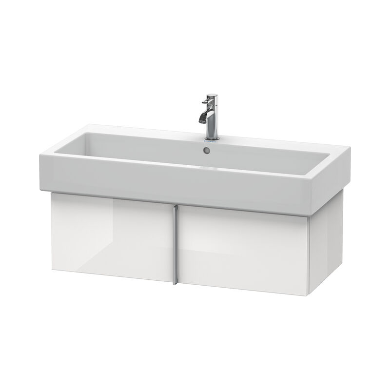 

Duravit Vero Vanity mural 6107, con 1 extraíble, 950mm, Color (frente/cuerpo): Decoración blanca de alto brillo - VE610702222