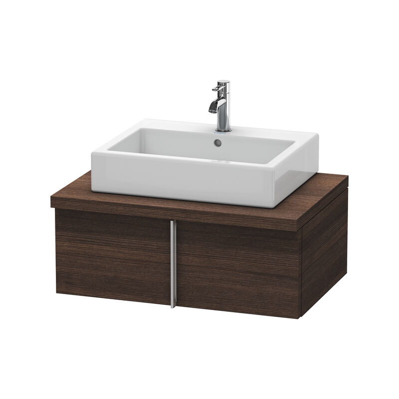 

Duravit Vero Vanity unit para consola, 6551, 1 alargadera, 800 mm, Color (frente/cuerpo): Decoración Castaño Oscuro - VE655105353