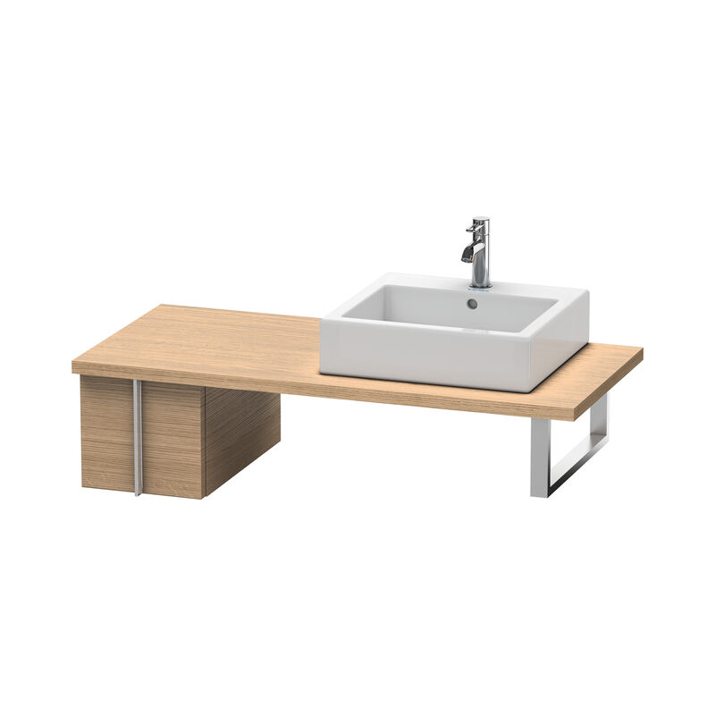 

Duravit Vero Vanity unit para consola, 6556, 1 extraíble, 300mm, Color (frente/cuerpo): Decoración Roble Europeo - VE655605252