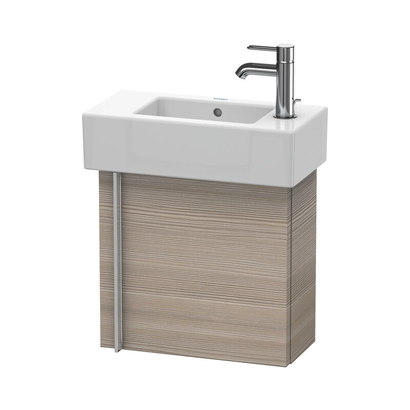 

Duravit Vero Vanity unit wall hung 6270, con 1 puerta, puerta colgada a la derecha, 450 mm, Color (frente/cuerpo): Decoración Pino Plata - VE6270R3131