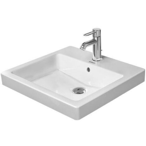 Duravit Vero - Vasque, 500x465 mm, avec un trou pour robinet, blanc alpin 0315500000