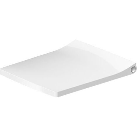 Duravit Viu - Copriwater Compact, con chiusura SoftClose, bianco 0021290000